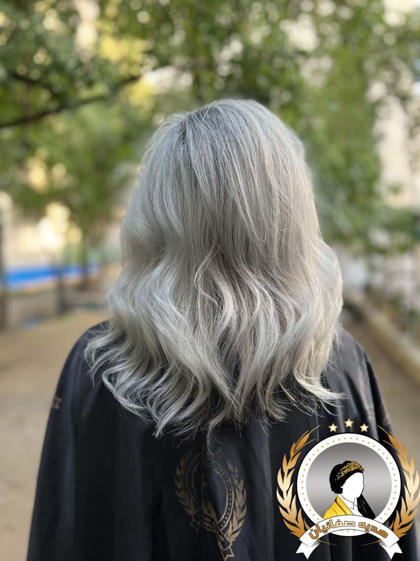 مدل رنگ موی روشن جو گندمی / یخی
